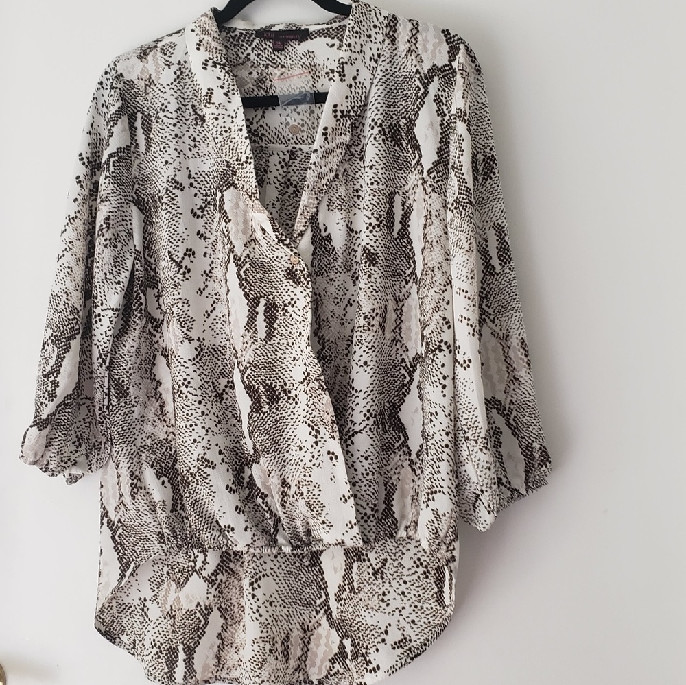 KAII LOS ANGELES 👼Blouse  size xl